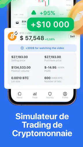 Cryptoguru: Trading Simulateur screenshot