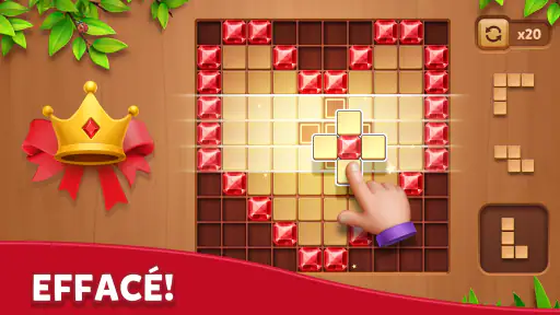 Cube Block - Jeu Woody Puzzle screenshot