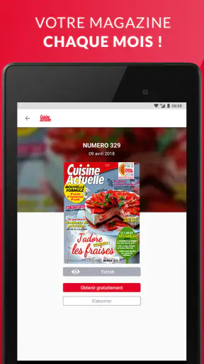 Cuisine actuelle le magazine screenshot
