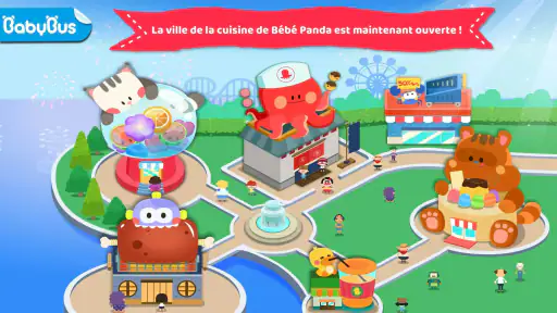 Cuisiner avec Bébé Panda screenshot