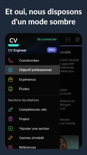 Curriculum Vitae - CV Engineer screenshot