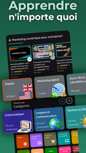 Cursa - Cours en ligne screenshot