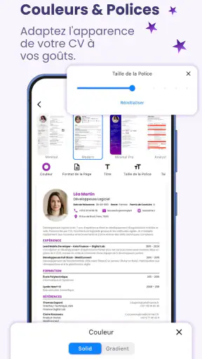 CV Designer - Créateur de CV screenshot