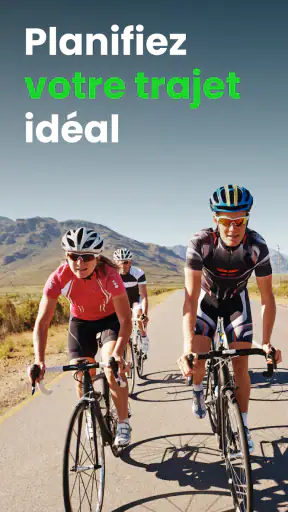 Cyclers: GPS vélo & Carte screenshot