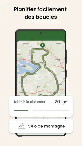 Cyclers: GPS vélo & Carte screenshot