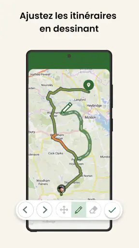 Cyclers: GPS vélo & Carte screenshot