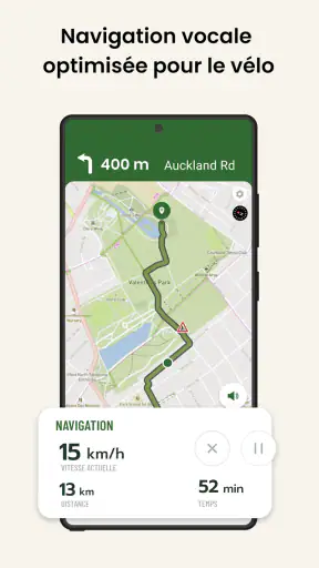 Cyclers: GPS vélo & Carte screenshot