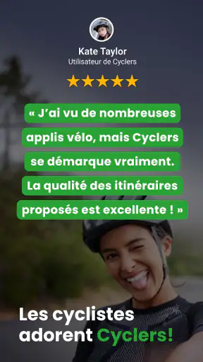 Cyclers: GPS vélo & Carte screenshot