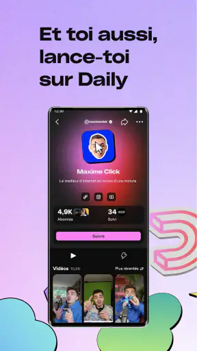 Dailymotion Ton App Vidéo screenshot