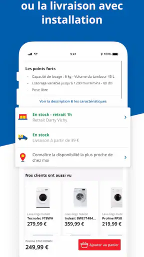 Darty Magasin & Achat en ligne screenshot