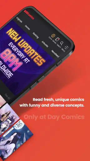 DayComics screenshot