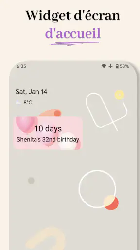 Days Until - Compte à rebours screenshot