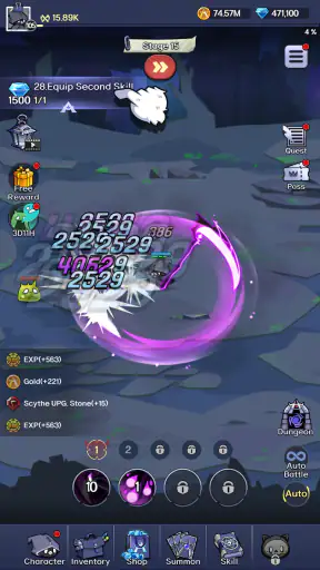 Death Crow : dc idle RPG screenshot