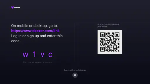 Deezer pour Android TV screenshot