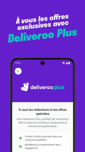 Deliveroo : Faites-vous livrer screenshot