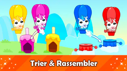 Des licorne jeux pour enfants screenshot