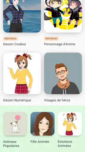 dessiner anime dessins animés screenshot