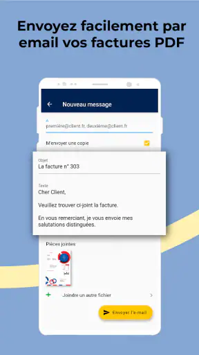 Devis-Facture: Créer devis PDF screenshot