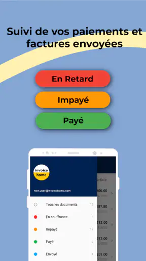 Devis-Facture: Créer devis PDF screenshot