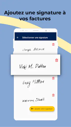 Devis-Facture: Créer devis PDF screenshot