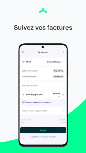 Devis & facture rapide Zervant screenshot