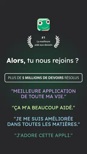 Devoirs Maîtrisés - Aide Ecole screenshot