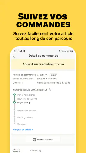 DHgate-Vente en Gros en Ligne screenshot