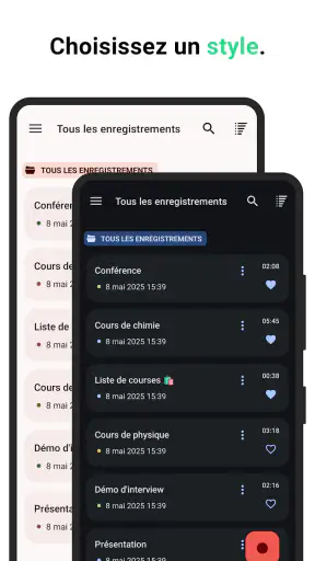Dictaphone screenshot