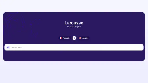 Dictionnaire Anglais-Français  screenshot