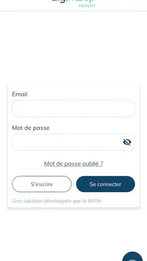 digihosp PATIENT screenshot
