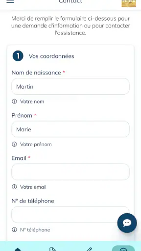 digihosp PATIENT screenshot