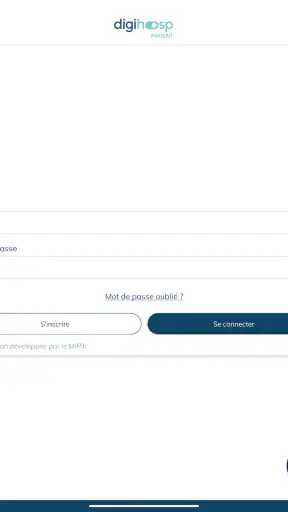 digihosp PATIENT screenshot