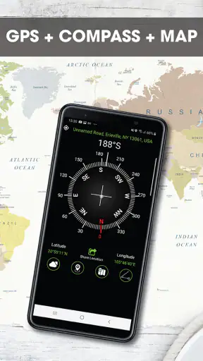 Digital Compass for Android screenshot