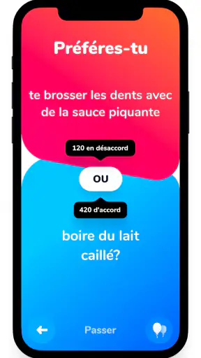 Dilemmaly - Tu préfères screenshot