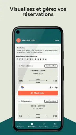 Direct Ferries - Billets screenshot