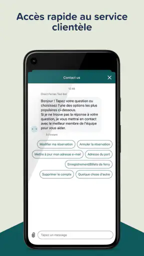 Direct Ferries - Billets screenshot