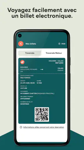Direct Ferries - Billets screenshot