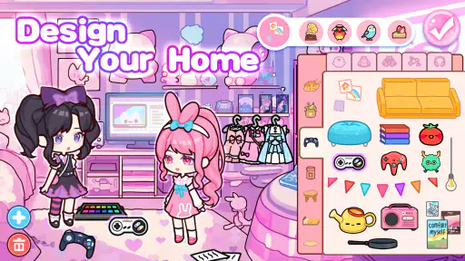 YOYO Decor: Doll Dress Up screenshot