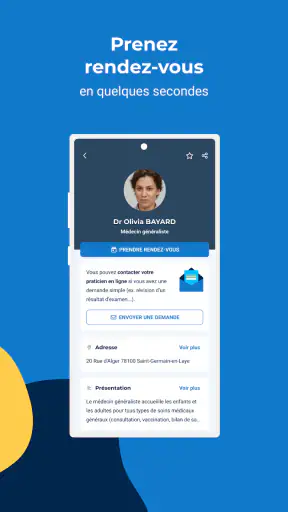 Doctolib - Gérez votre santé screenshot