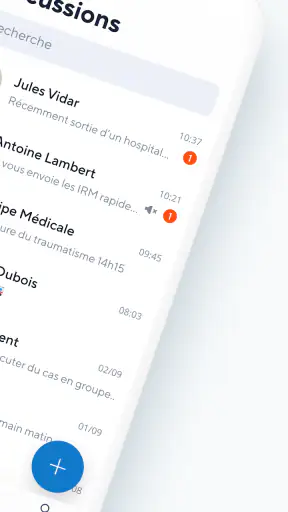 Doctolib Siilo screenshot