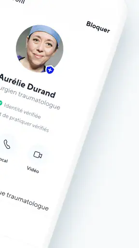 Doctolib Siilo screenshot