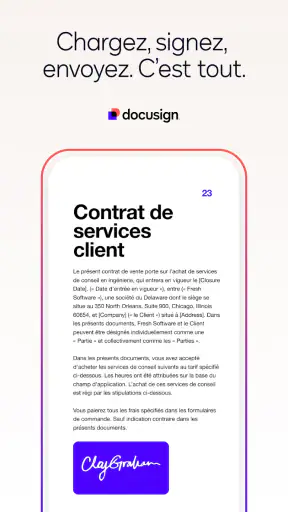 Docusign – Signez docs et PDF screenshot