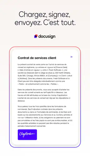 Docusign – Signez docs et PDF screenshot