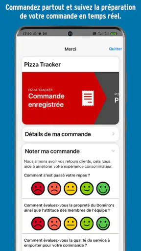 Domino's Pizza France screenshot