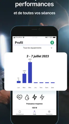 Domyos E CONNECTED screenshot