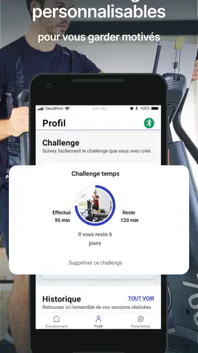 Domyos E CONNECTED screenshot