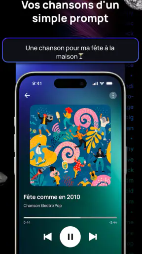 Donna IA Musique Générateur screenshot