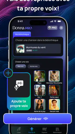 Donna IA Musique Générateur screenshot