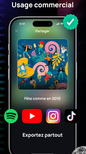 Donna IA Musique Générateur screenshot