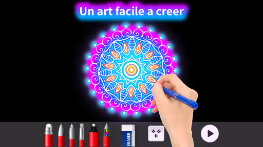 Doodle Master - Glow Art screenshot